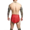 MOB Eroticwear Jupe homme Sm Roman Skirt Rouge-Noire